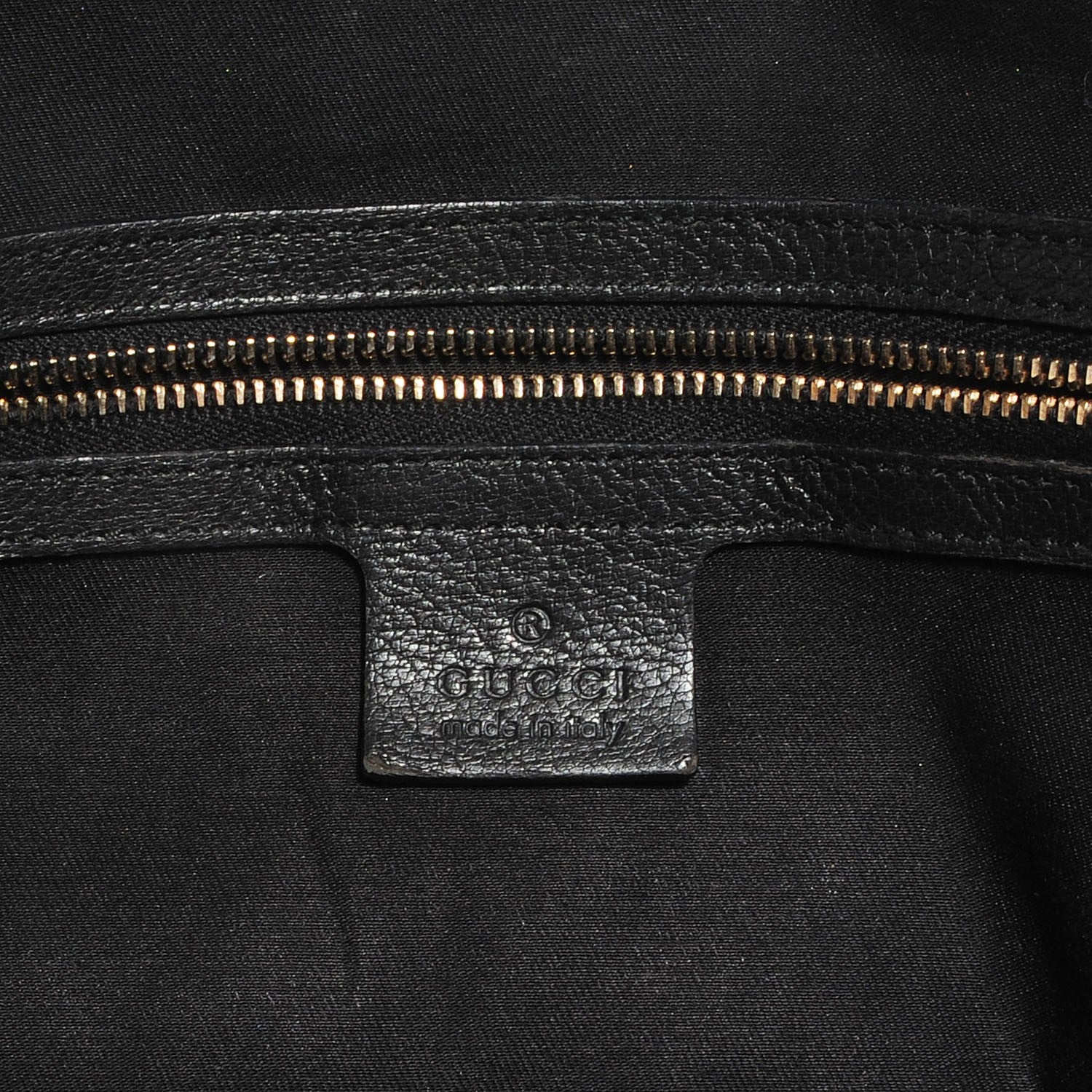 Gucci Leather Capri Large Bowler Black 5 of 7