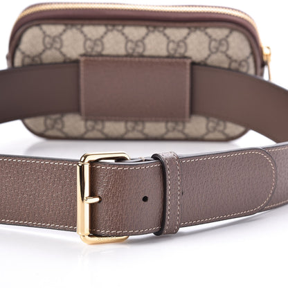 Gucci GG Supreme Monogram Ophidia Belted iPhone Case 85 34 Dark Brown 8 of 10