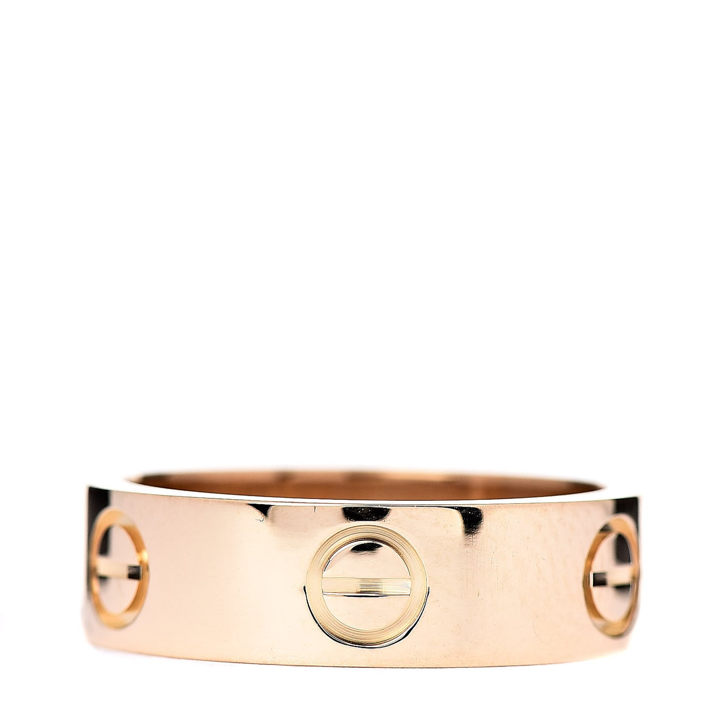 18K Yellow Gold 5.5mm LOVE Ring 52 6
