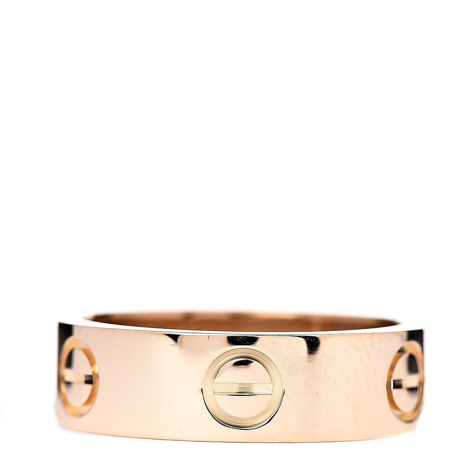 Cartier 18K Yellow Gold 5.5mm LOVE Ring 52 6 3 of 4