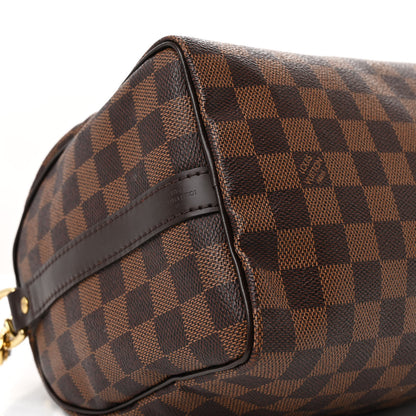 Louis Vuitton Damier Ebene Speedy Bandouliere 25 9 of 11