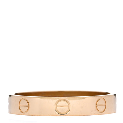 Cartier 18K Yellow Gold 3.5mm LOVE Wedding Band Ring 58 8.25 1 of 4