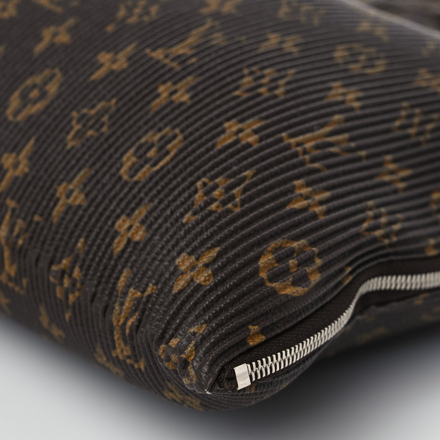 Monogram Canvas Pleated Explorer Bag MM