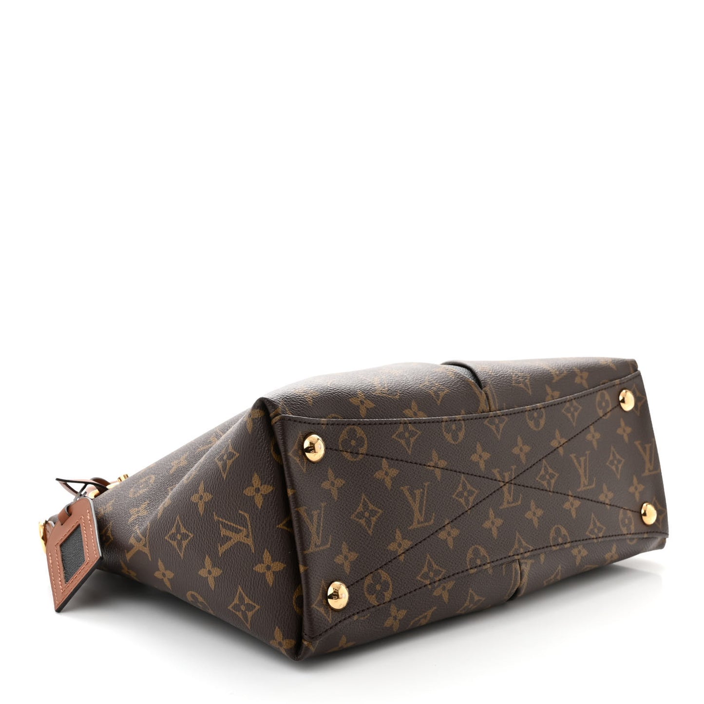 Monogram V Tote MM Black