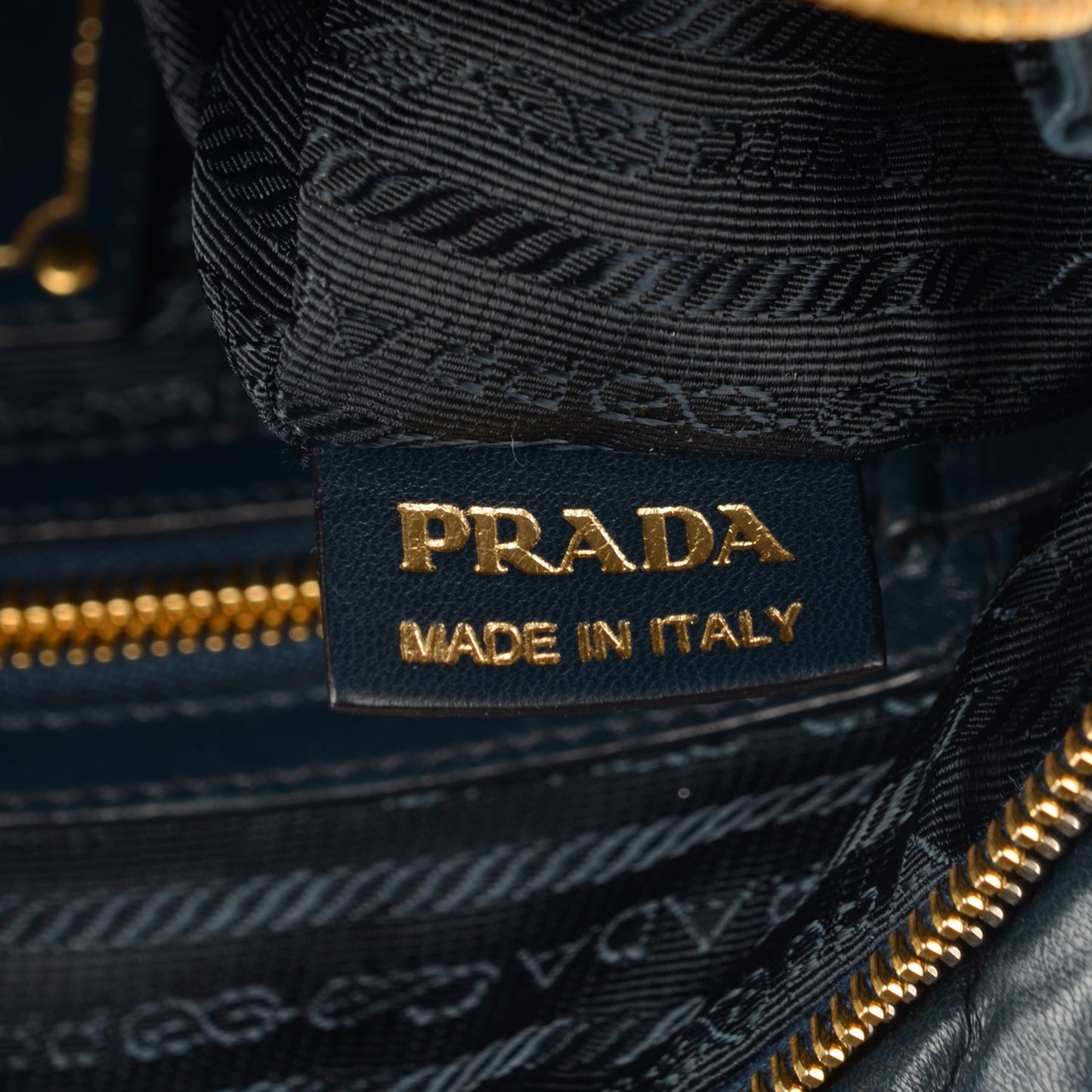 Nappa Antique Shoulder Bag Denim