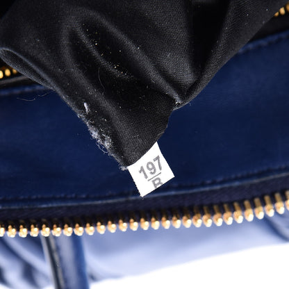 Miu Miu Nappa Matelasse Tote Blue 8 of 14
