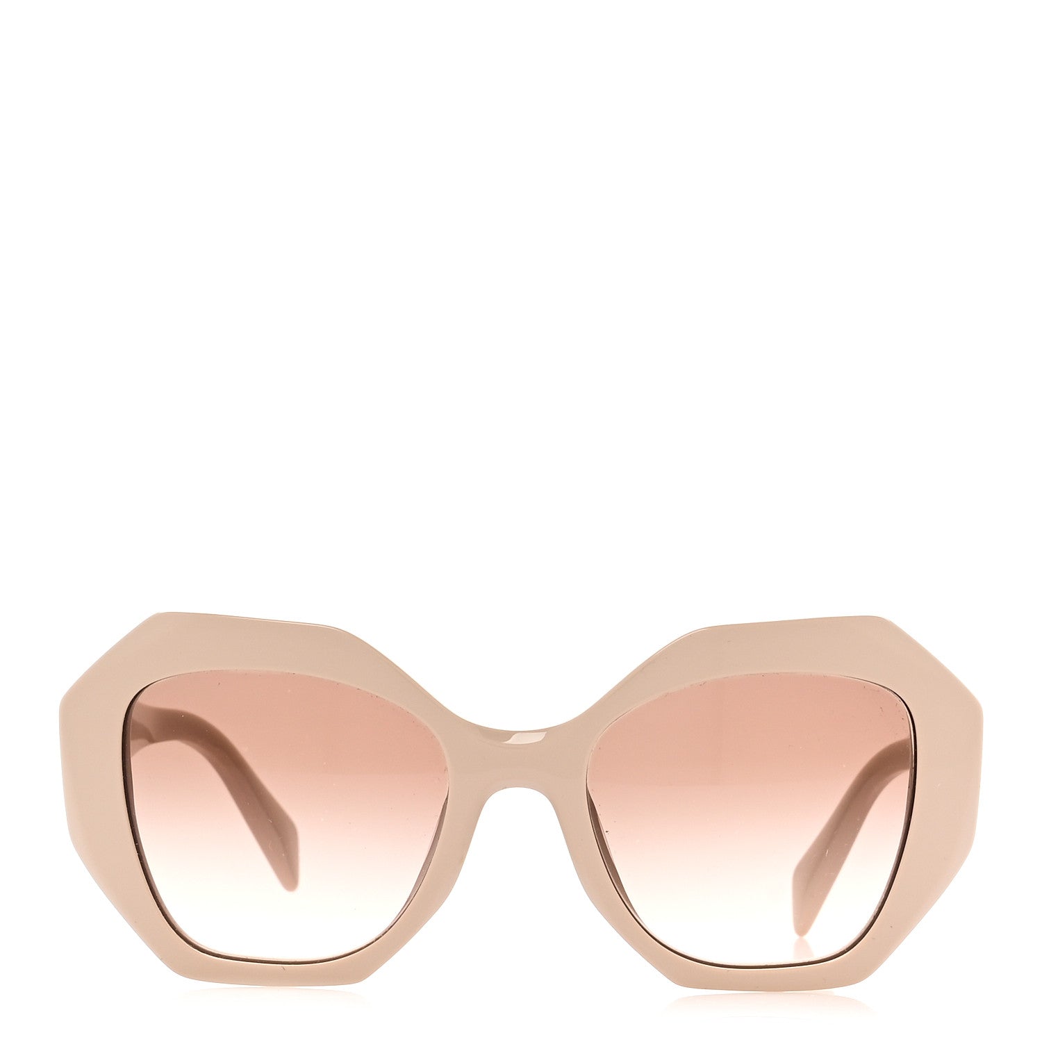 Prada Acetate Sunglasses SPR 16W Beige 2 of 7