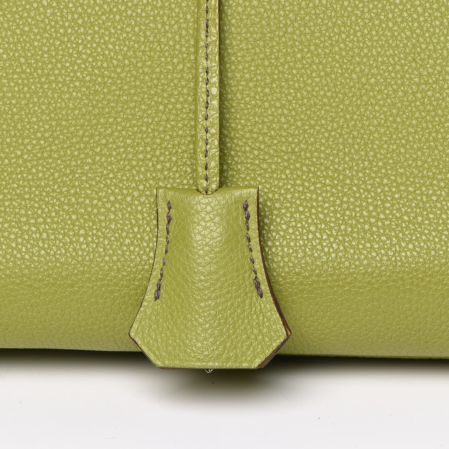 Hermes Togo Birkin 35 Vert Anis 21 of 41