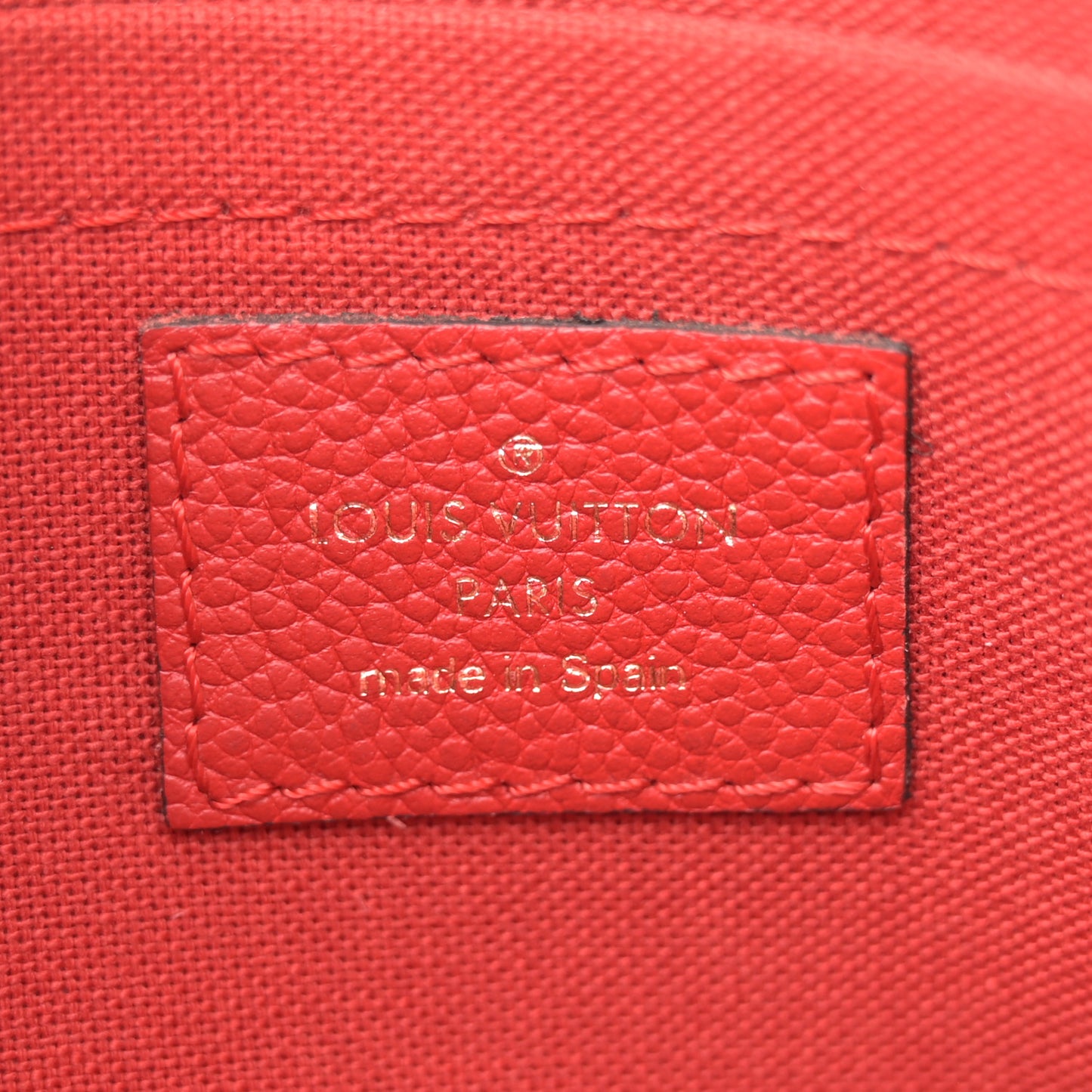 Monogram Pallas Clutch Cherry