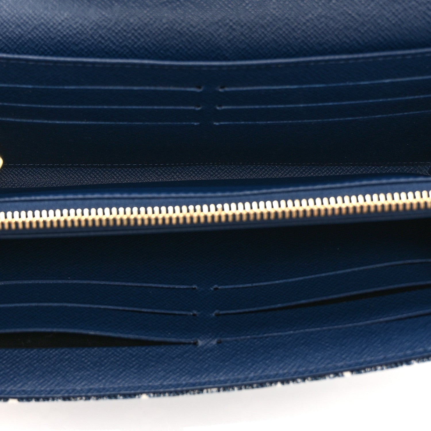 Louis Vuitton Monogram Jacquard Denim Sarah Wallet Bleu 5 of 9