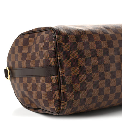 Louis Vuitton Damier Ebene Speedy Bandouliere 30 8 of 10