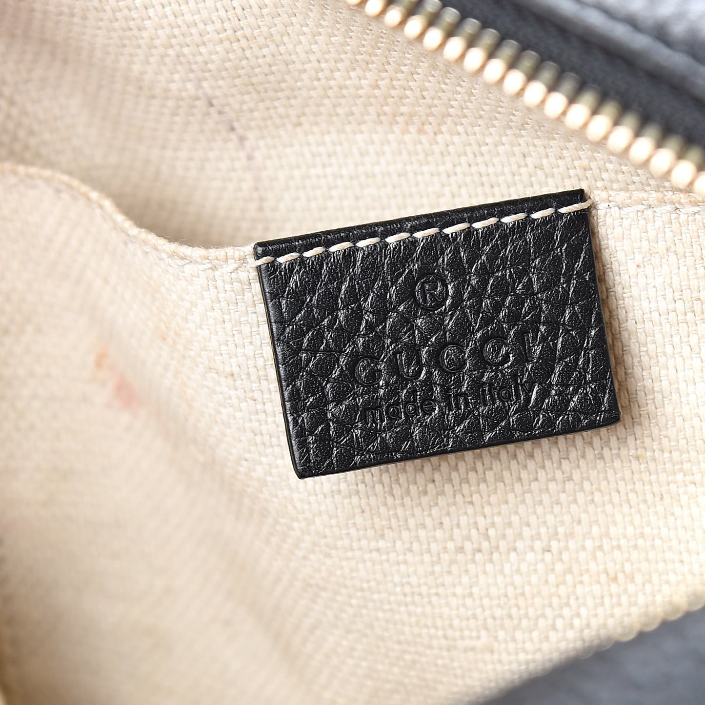 Pebbled Calfskin Small Soho Disco Bag Black
