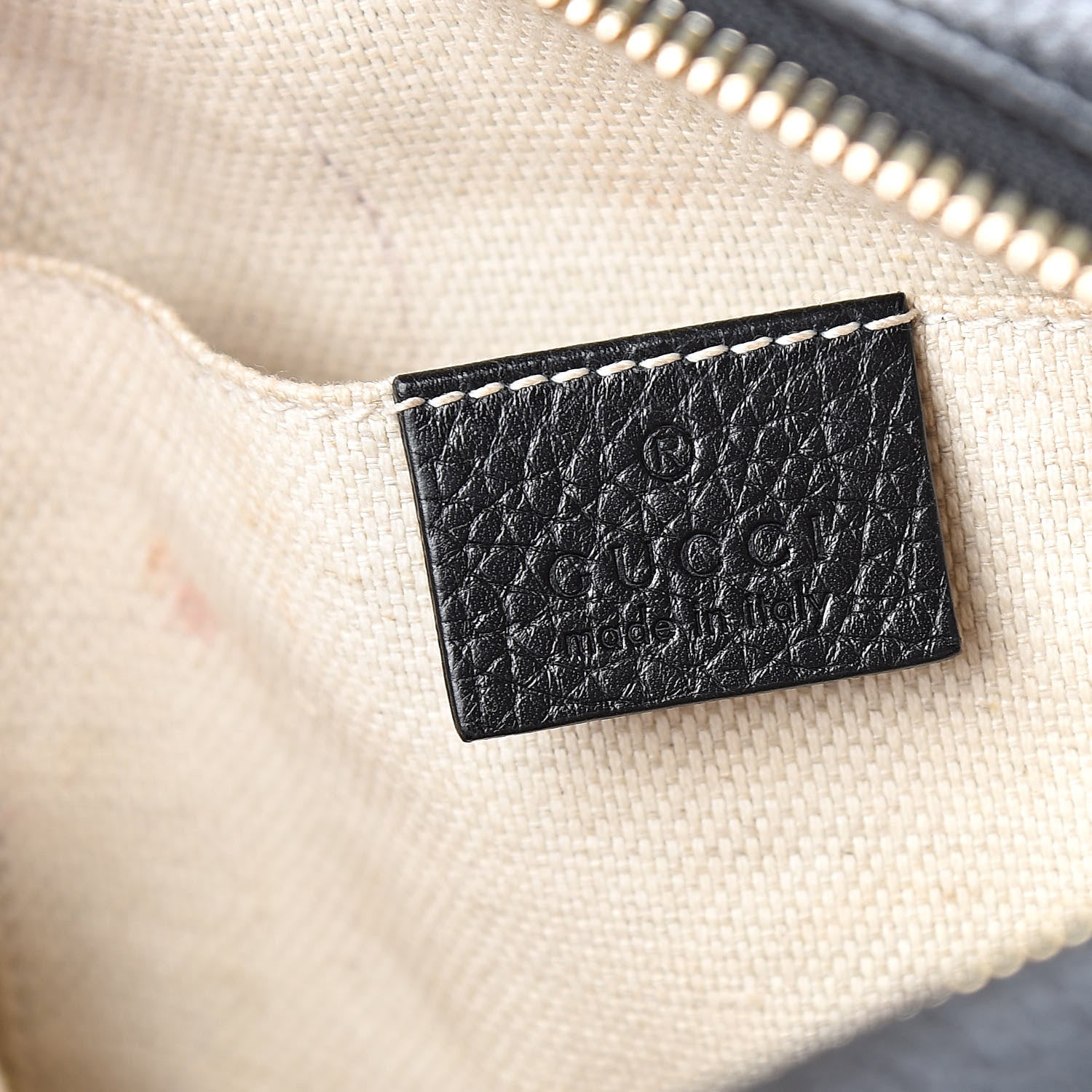 Gucci Pebbled Calfskin Small Soho Disco Bag Black 6 of 13