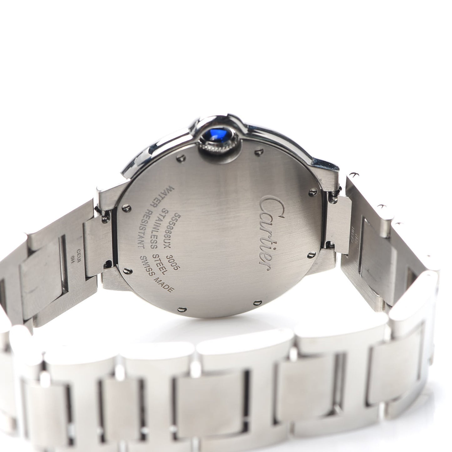Stainless Steel 36mm Ballon Bleu De Quartz Watch