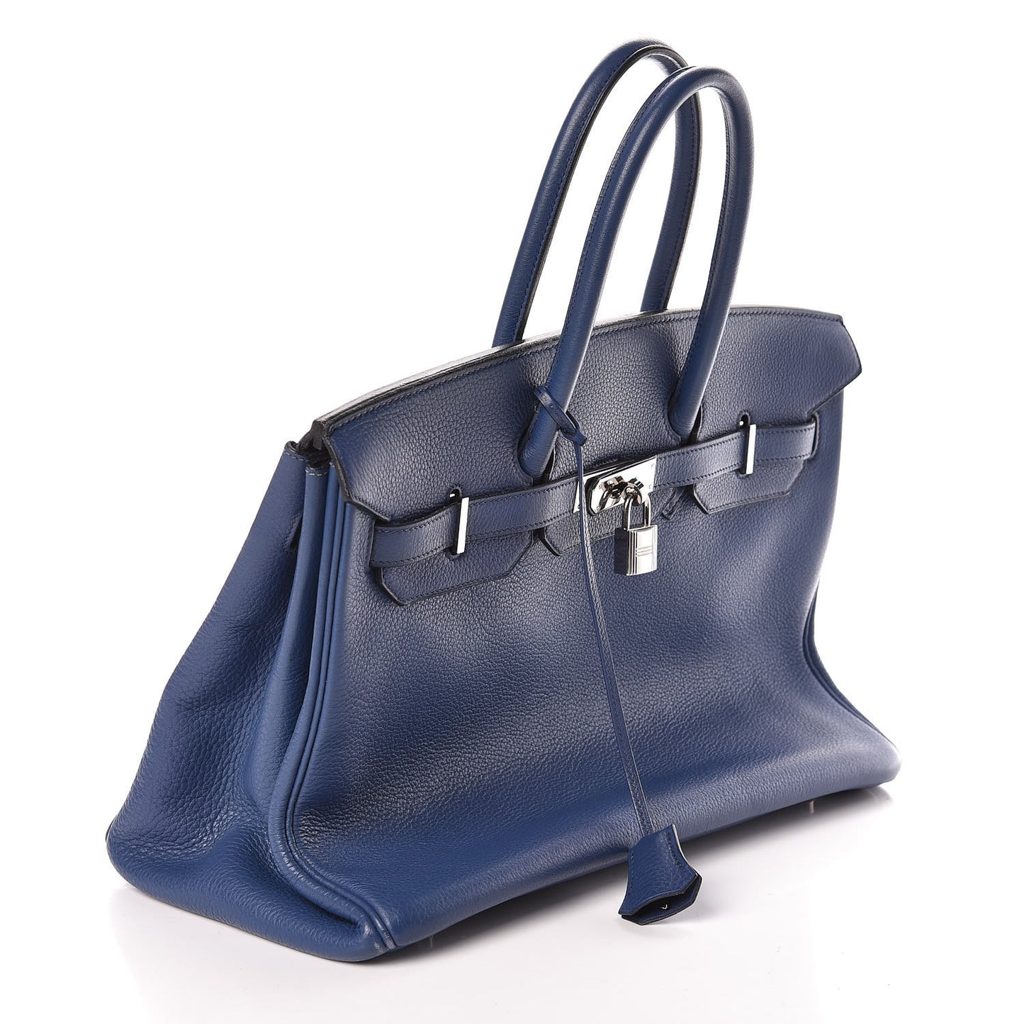 Taurillon Clemence Birkin 35 Bleu Brighton