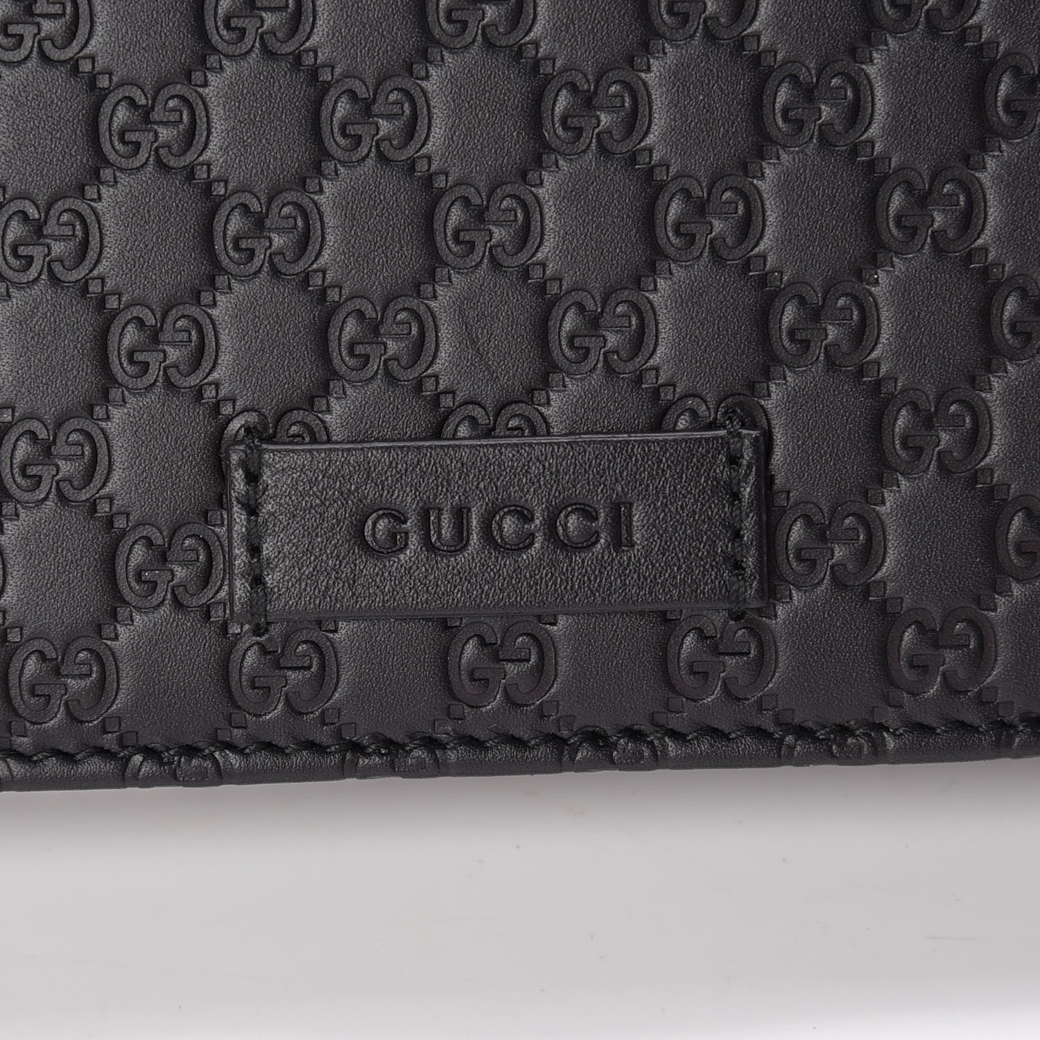 Gucci Microguccissima Crossbody Wallet Black 6 of 8