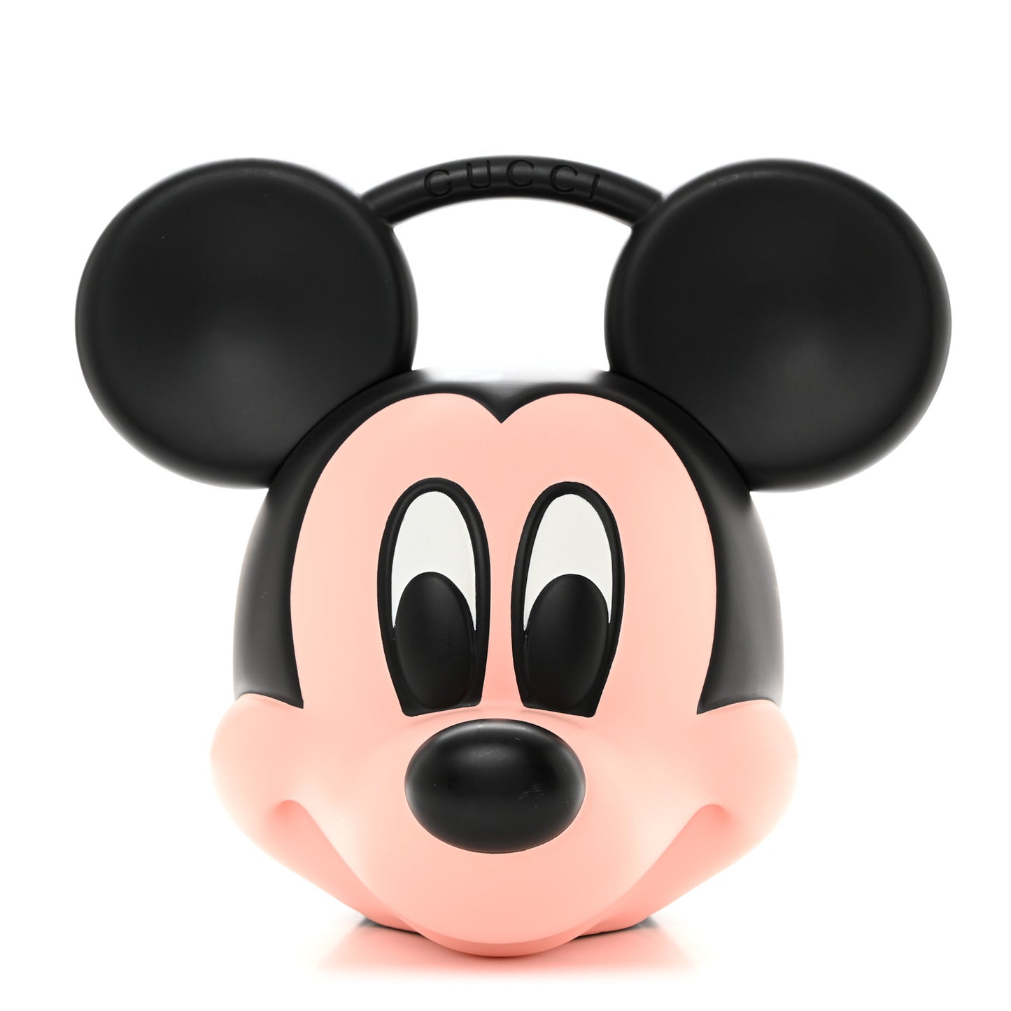X DISNEY Plastic Mickey Mouse Top Handle Bag Black