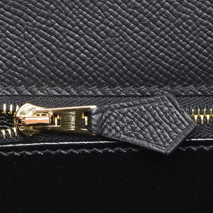 Hermes Epsom Kelly Sellier 28 Black 23 of 30