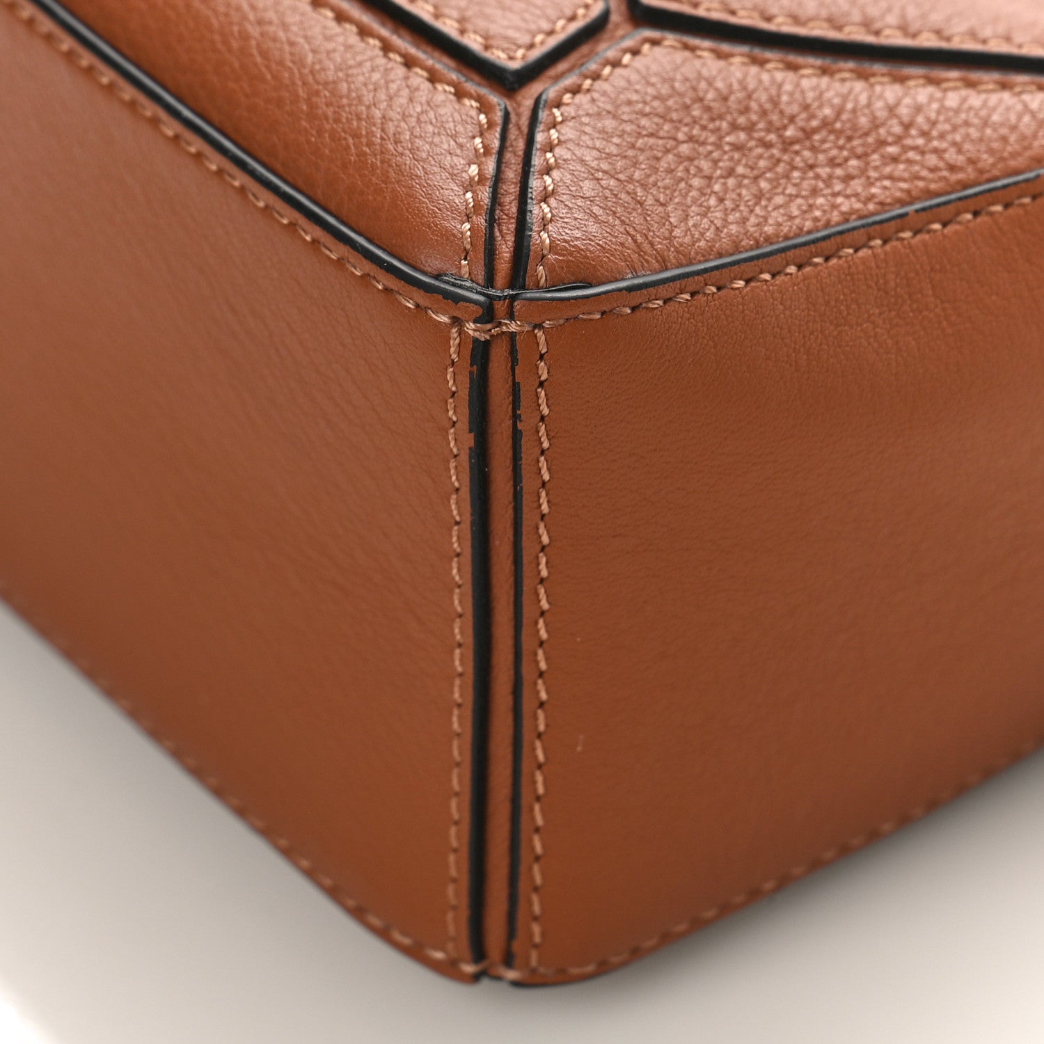 Loewe Calfskin Mini Puzzle Bag Tan 8 of 8