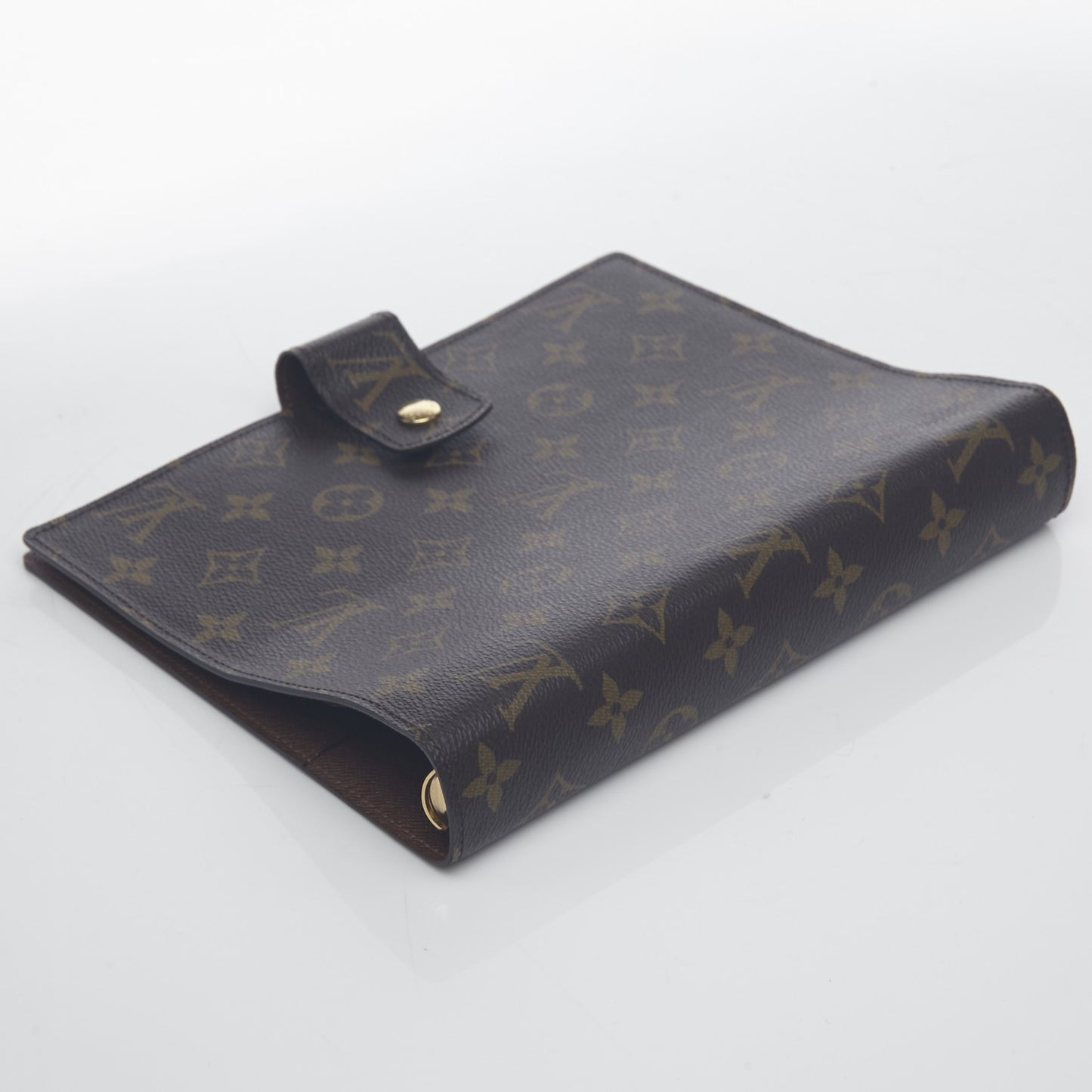 Monogram Large Ring Agenda Cover