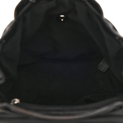 Chanel Calfskin Quilted Small Urban Spirit Backpack Black 5 of 11
