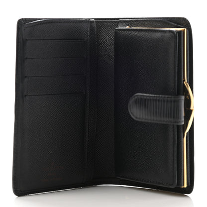 Louis Vuitton Epi French Purse Wallet Black 5 of 11