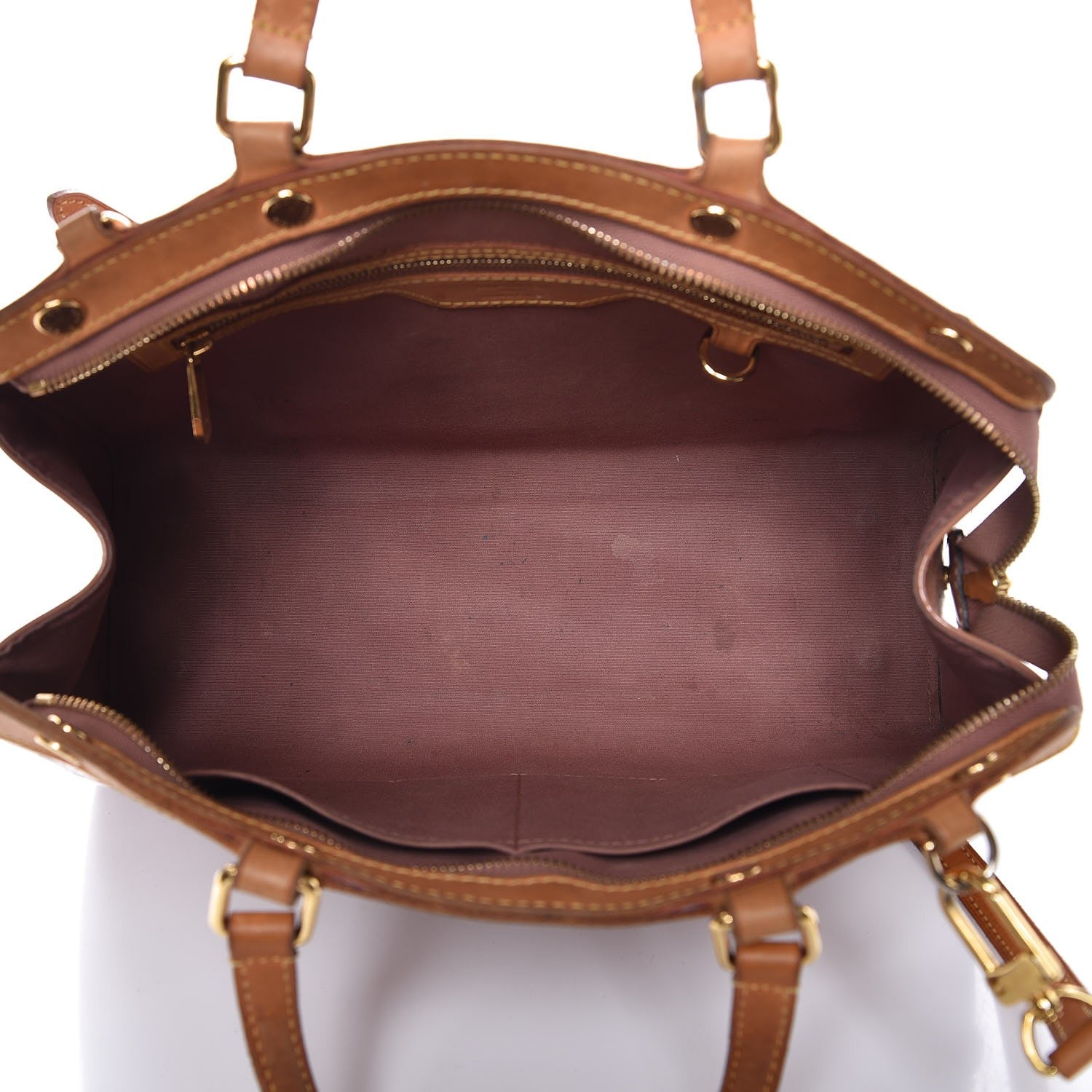 Louis Vuitton Vernis Brea MM Rose Velours 6 of 34