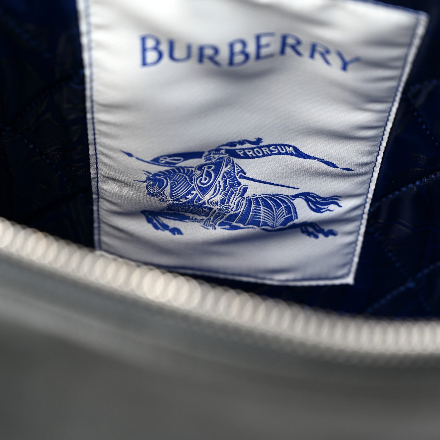 Burberry Calfskin Large Shield Messenger Bag Slate 7 of 10