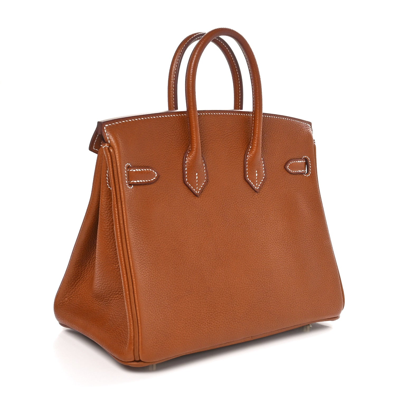 Hermes Natural Barenia Faubourg Birkin 25 Fauve 3 of 12