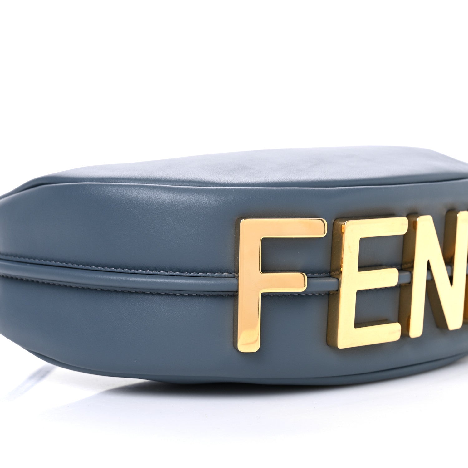 Fendi Vitello Grace Matte Small Fendigraphy Hobo Bag Tempesta 9 of 10
