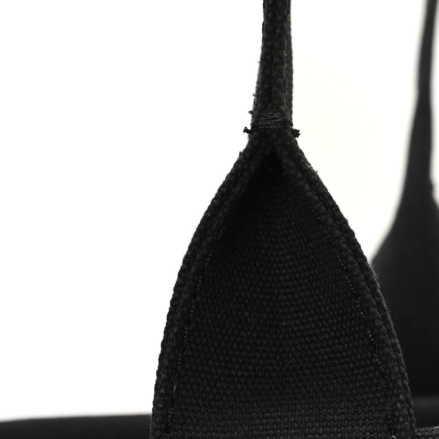 Cotton Canvas Large The Tote Bag Black