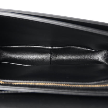 Celine Shiny Calfskin Teen Triomphe Black 5 of 10