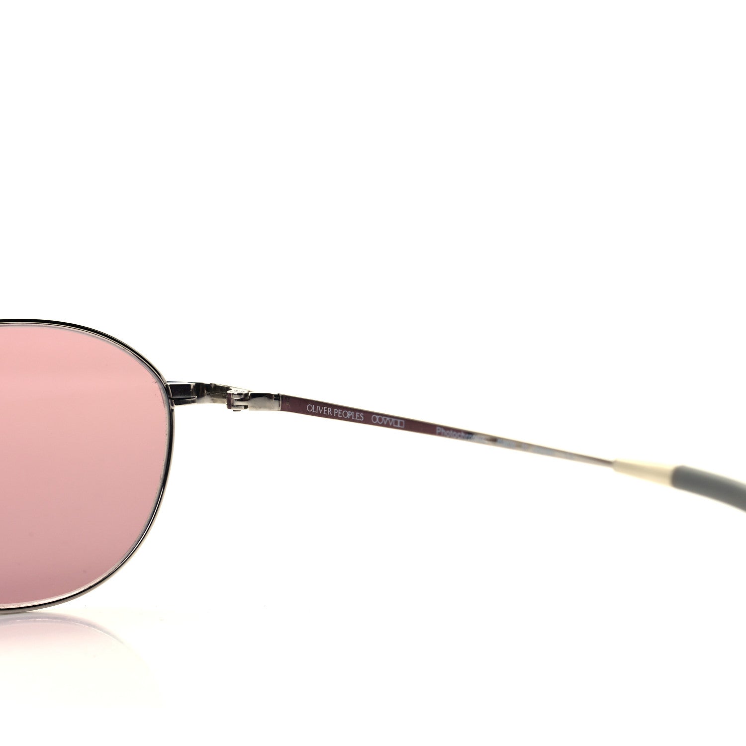 Oliver Peoples Aero Sunglasses Silver Pink 6 of 8