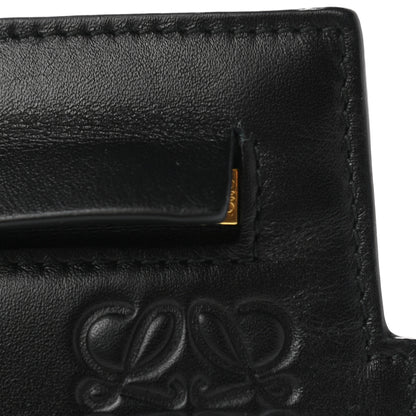 Loewe Calfskin Embroidered Bat T Pouch Black 6 of 7