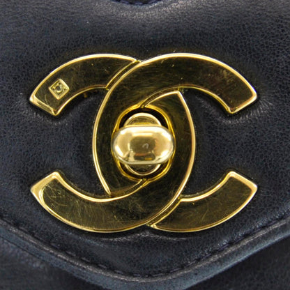 Chanel Lambskin Chevron Mini Flap Navy 7 of 10