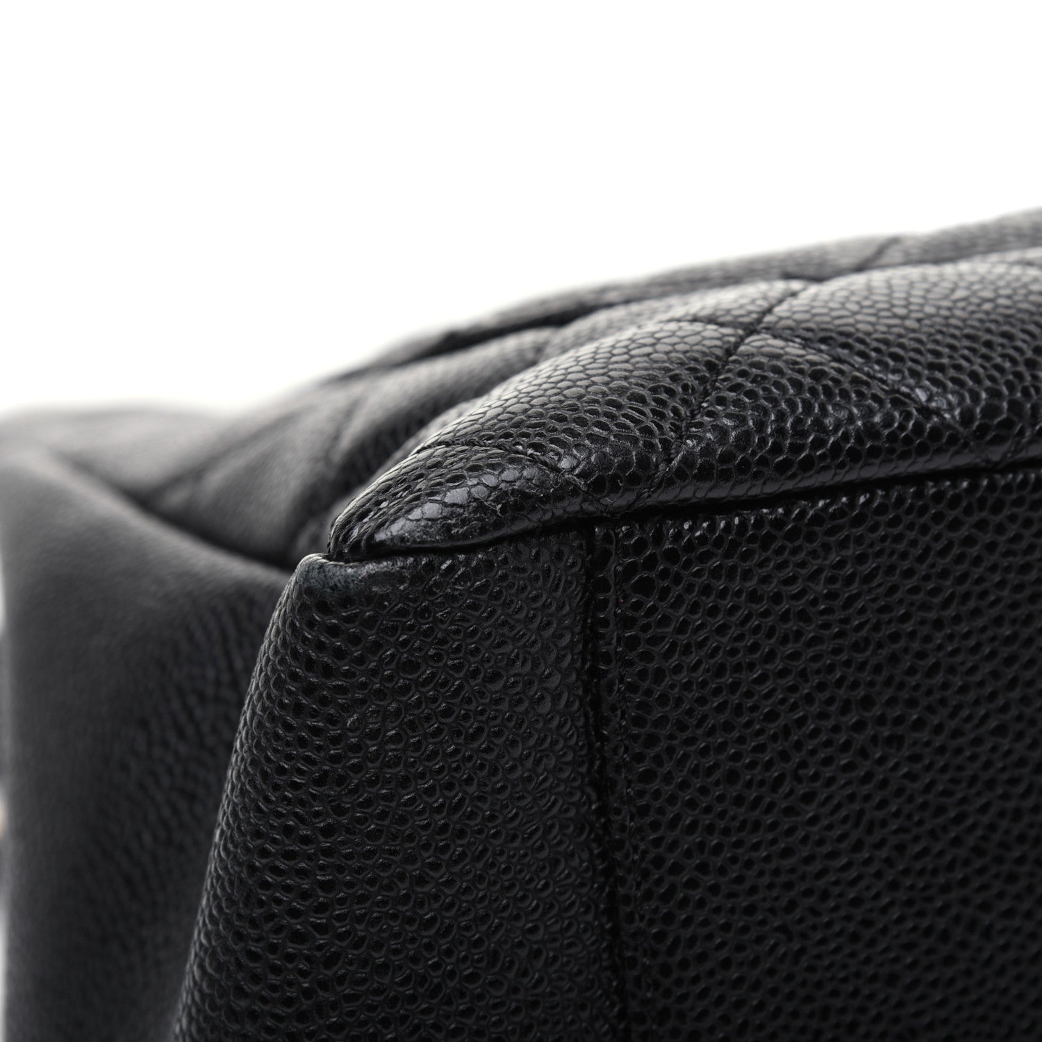 Chanel Caviar Quilted Grand Shopping Tote GST Black 16 of 28