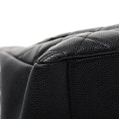 Chanel Caviar Quilted Grand Shopping Tote GST Black 16 of 28