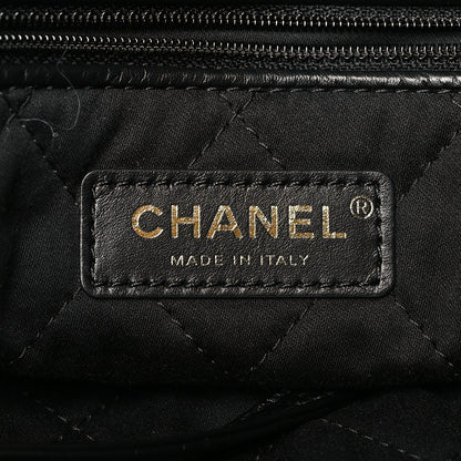 Chanel Shiny Calfskin Quilted Small Chanel 22 Black 7 of 11