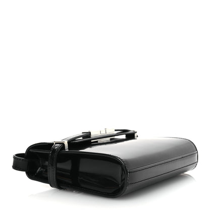 Saint Laurent Patent Mini Manhattan Shoulder Bag Black 4 of 11