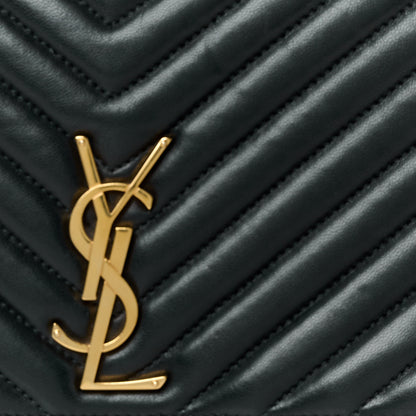 Saint Laurent Lambskin Matelasse Monogram Kate 99 Black 9 of 11