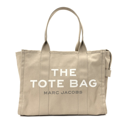 Marc Jacobs Cotton Canvas Large The Tote Bag Beige 1 of 11