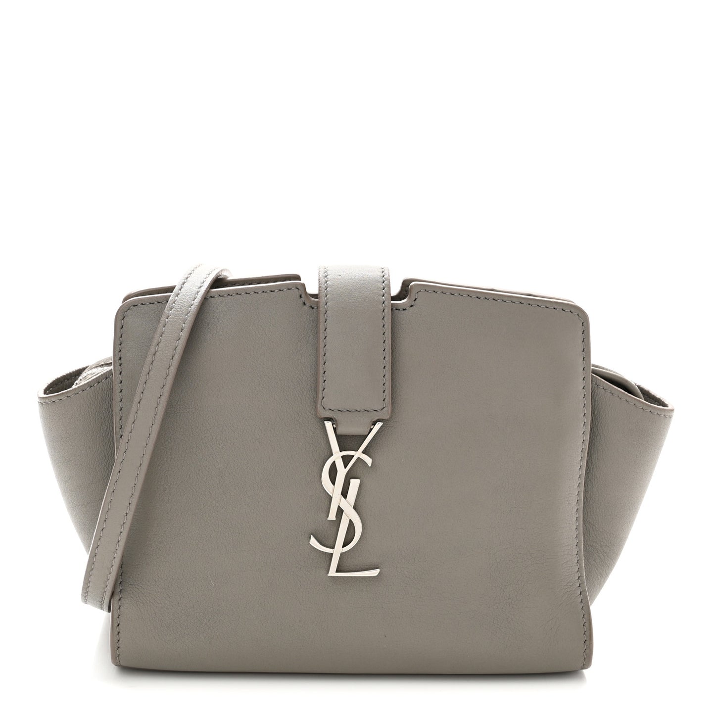 Calfskin Monogram Toy Cabas  Oyster Grey