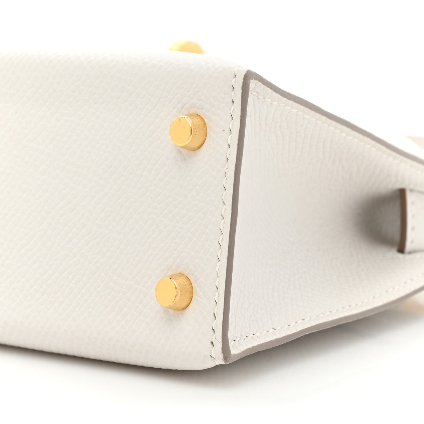 Epsom Mini Kelly Sellier 20 Gris Pale