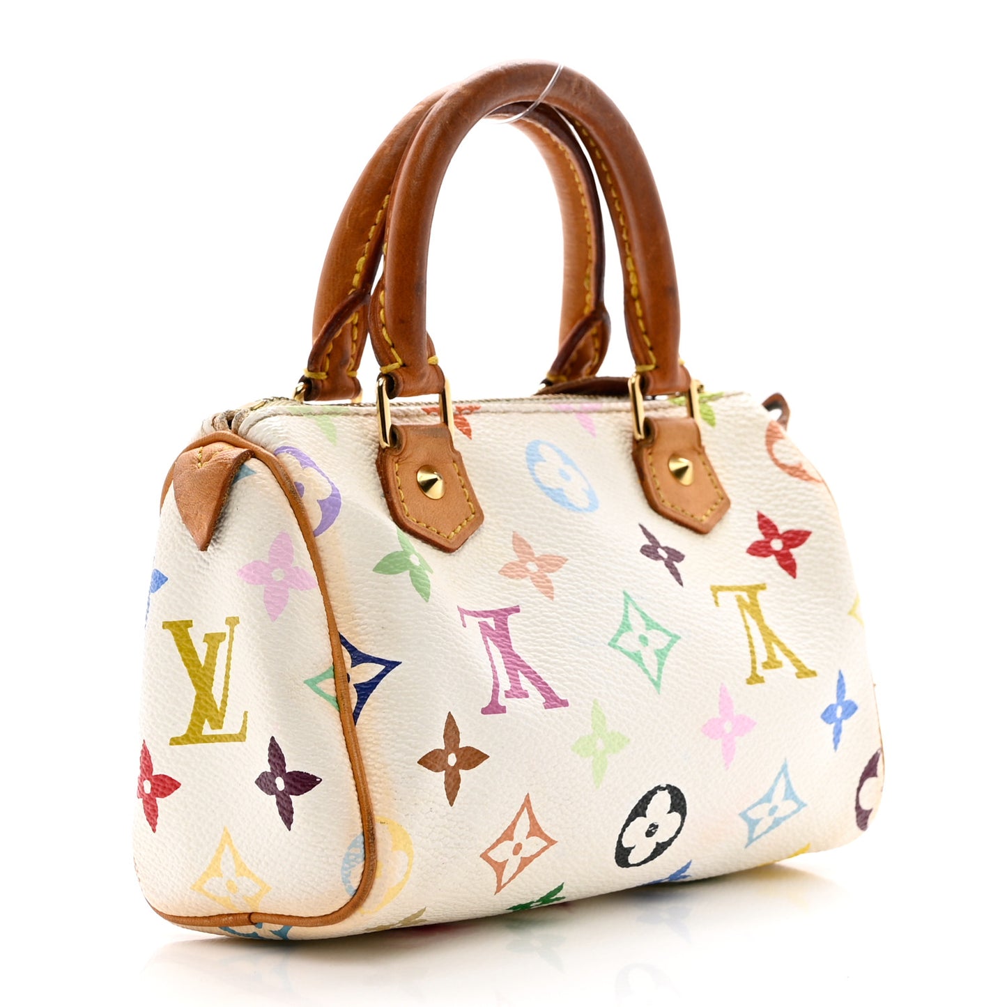 Monogram Multicolor Mini Sac HL Speedy White