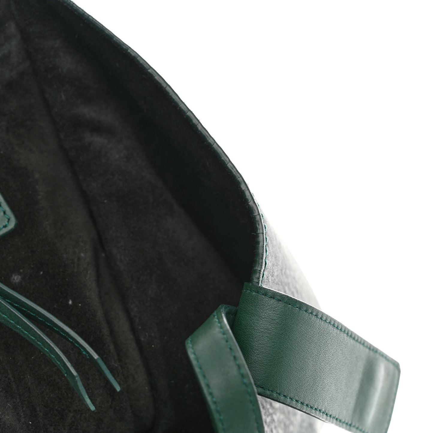 Supple Calfskin Medium Phantom Luggage Emerald