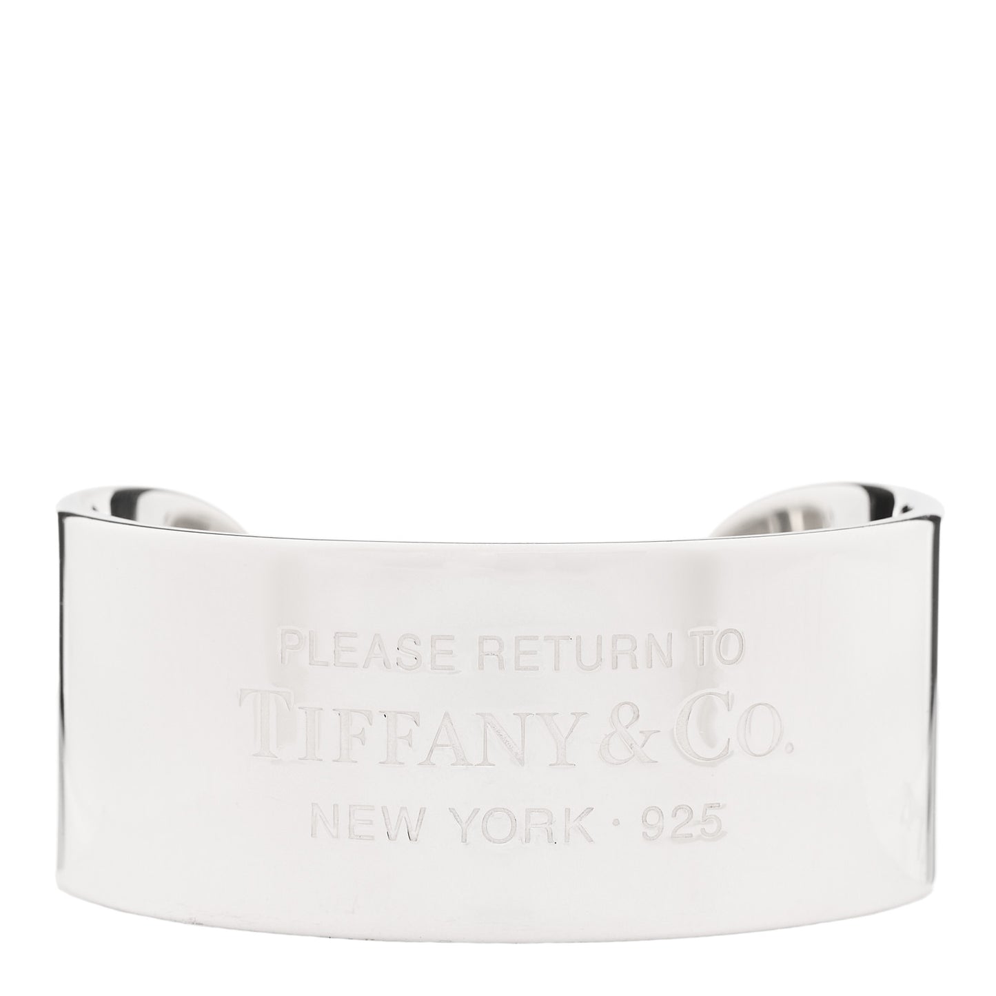 Sterling Silver Wide Return To Tiffany Cuff Bracelet