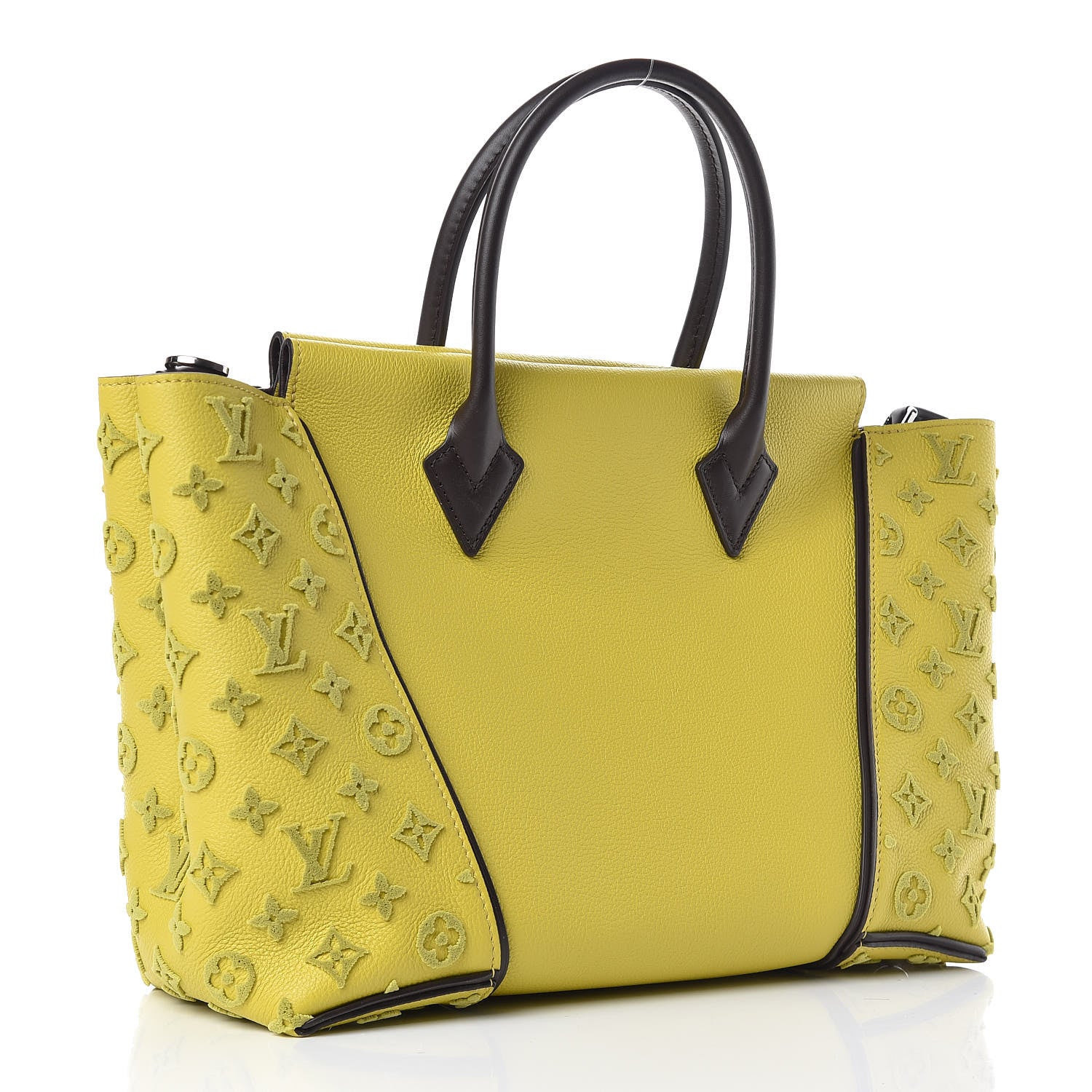 Louis Vuitton Veau Cachemire Tote W PM Pistache 3 of 10