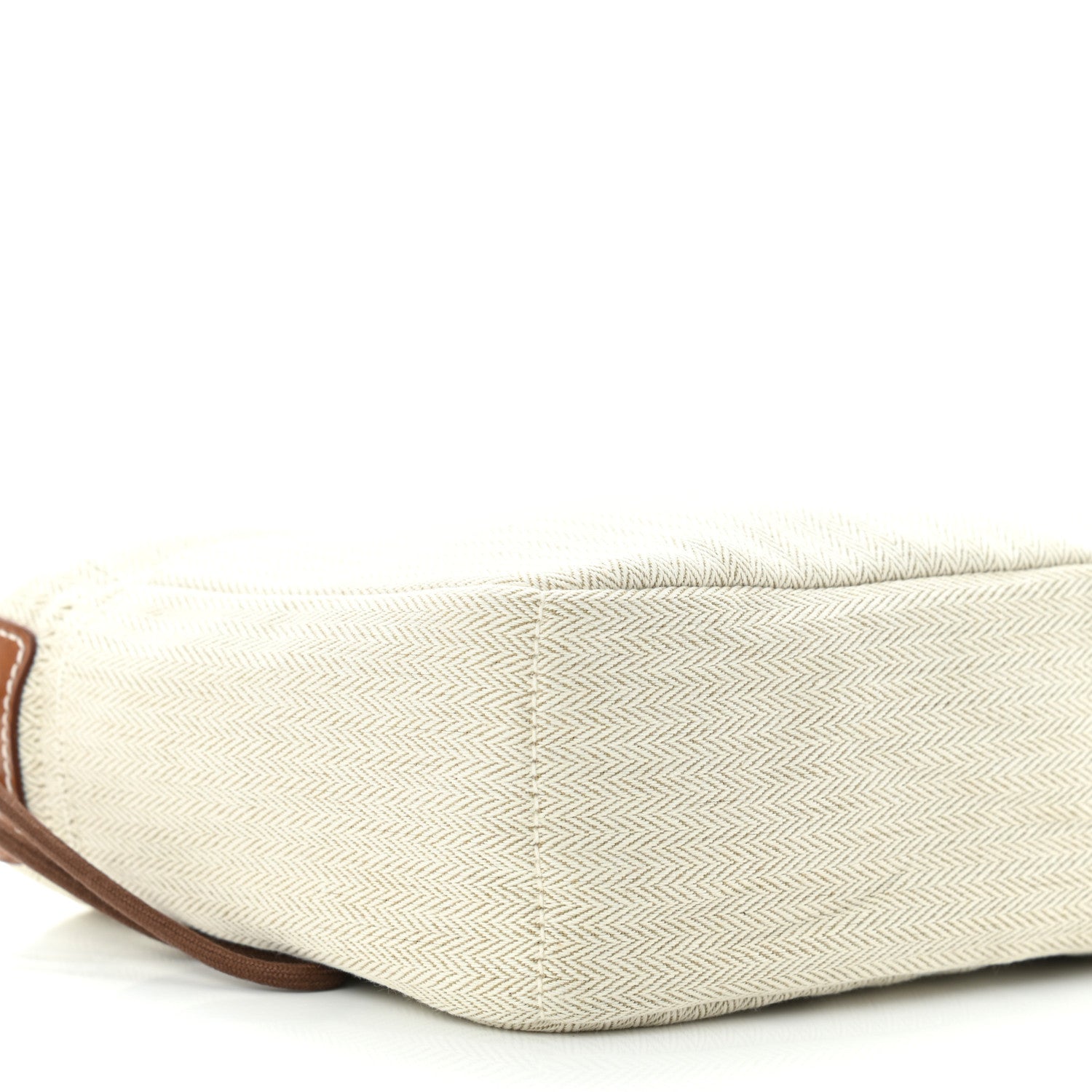 Hermes Canvas Barenia Fourbi 20 PM Pouch Naturel Fauve 10 of 11