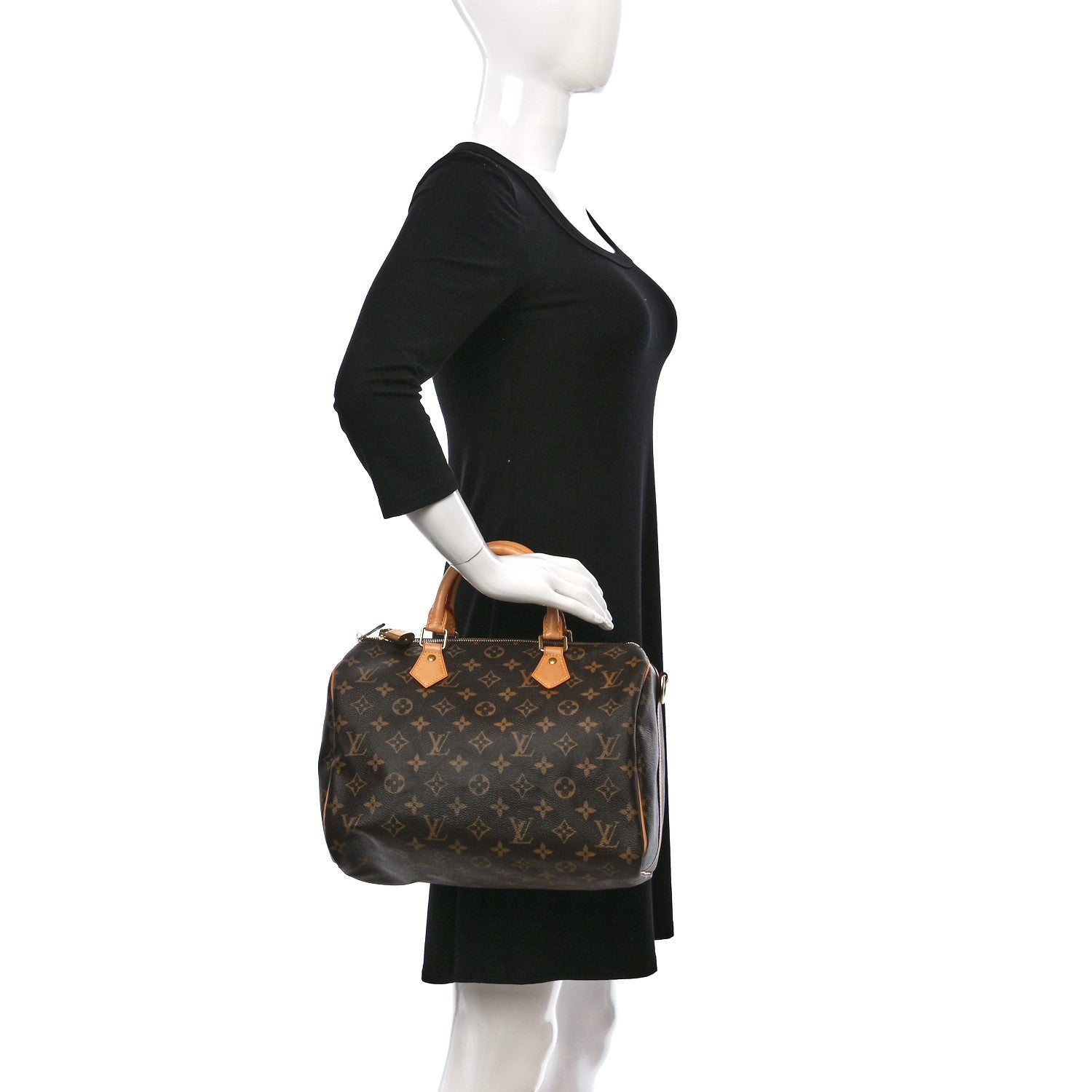 Louis Vuitton Monogram Speedy Bandouliere 30 2 of 13