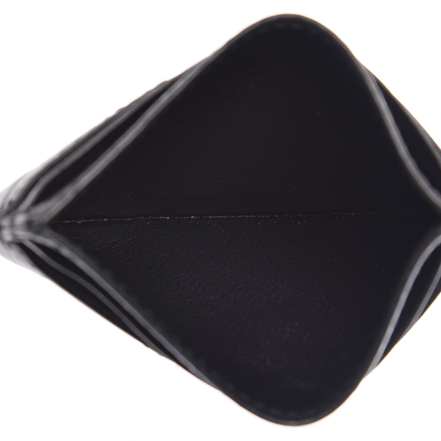 Calfskin Matelasse GG Marmont Card Holder Black